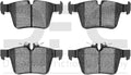 DFC 15-23 Mercedes-Benz C350E Rear Active Performance Pads - Low Metallic