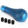 NRG Shift Knob Heat Sink Bubble Head Short Blue