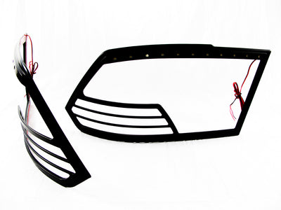 Race Sport black tail light