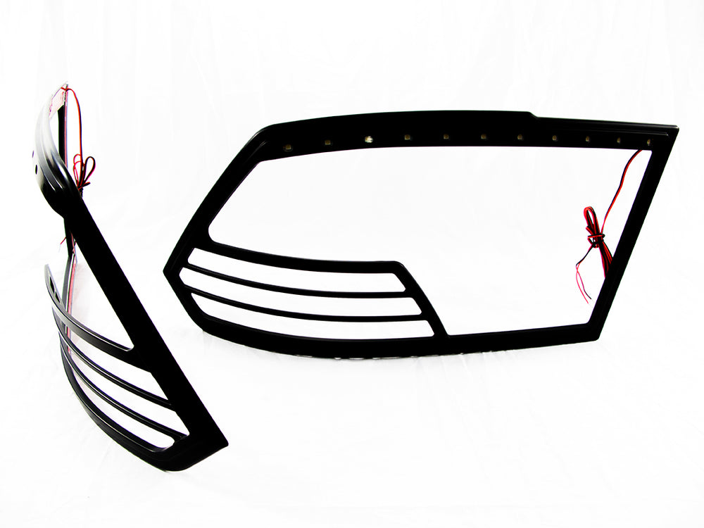 Race Sport black tail light