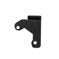 ~(1 lbs. 8X3X3)~ Jeep JK Grill Light Bar Bracket 2007-18 Wrangler JK Black Powdercoat Quake LED