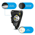 1617 NISSAN JUKE 15 FOG LIGHTCLEAR(WIRING KIT INCLUDED)