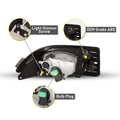 0507 ACURA RSX FOG LIGHTS(CLEAR)(WIRING KIT INCLUDED)