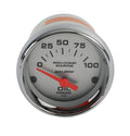 Autometer Ultra-Lite 2-1/16in Electric 100 PSI Oil Pressure Gauge Marine White