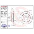 LEXUS ES250 20212024 ES300H 20192024 ES350 20192024 DISC BRAKE ROTOR