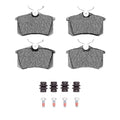 DFC 97-08 Volkswagen ALLROAD Rear 5000 Advanced Ceramic Brake Pads and Hardware Kit