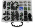 Weatherproof Connector Kit 232-Piece Weatherpack Connector Kit with Plastic Case Mr Gasket