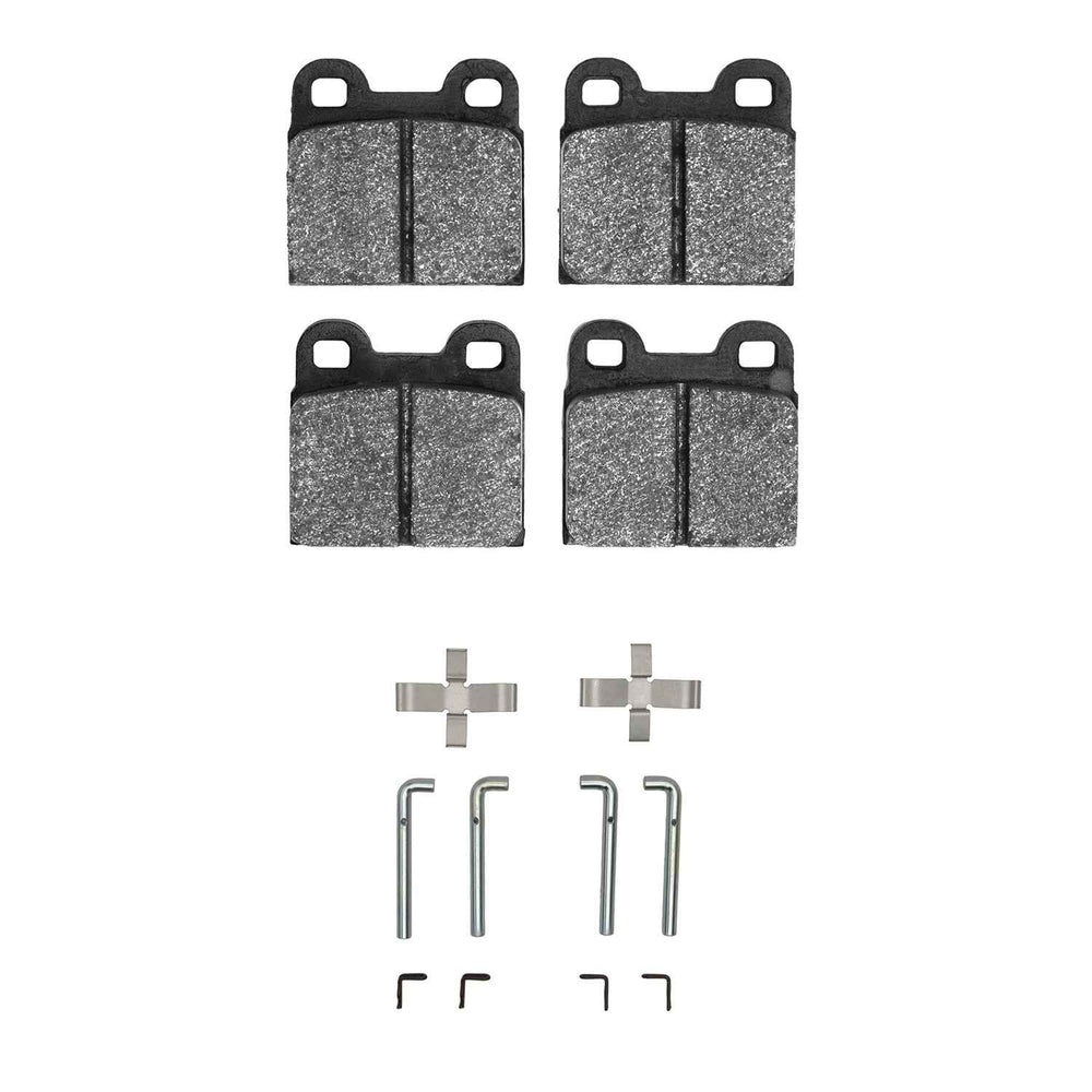 R1 75-86 Alfa Romeo GTV-6 Rear Euro Ceramic Pads & Hardware Kit