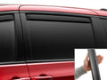 WeatherTech Matte Black Rear Side Window Deflectors Fits -20-26 Chrysler - 81840IMB