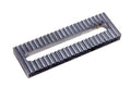 Serrated Steel Plate .75 slot .5 x 2 x  6
