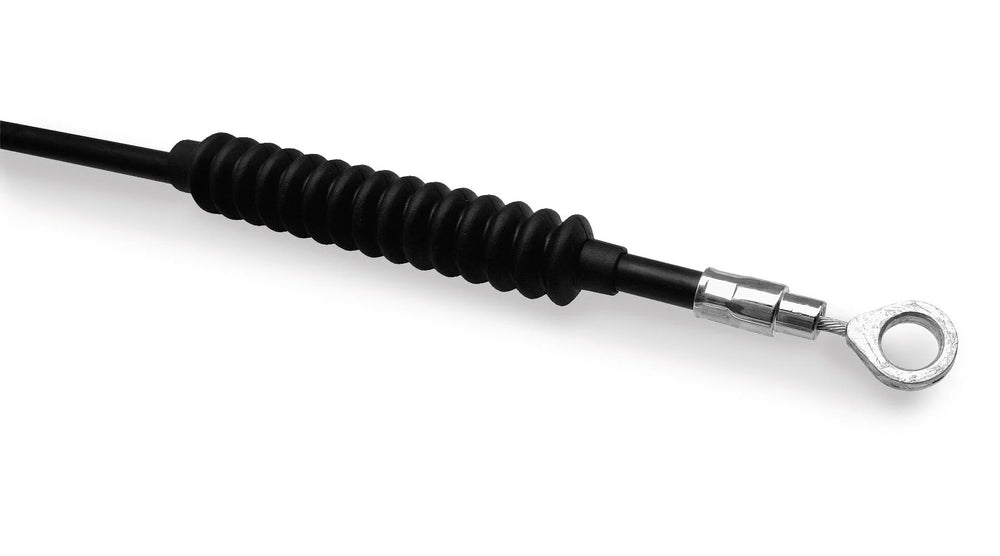 Bikers Choice 07 FLH FLT H/D Bk Vinyl Clutch Cable + 6 Inch