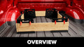 WeatherTech Universal CargoTech Pro Black/Red - 2pc