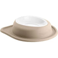 WeatherTech Pet Feeding System Single Low 64oz 3in. Poly Bowl - Tan