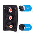 Winjet black tail light