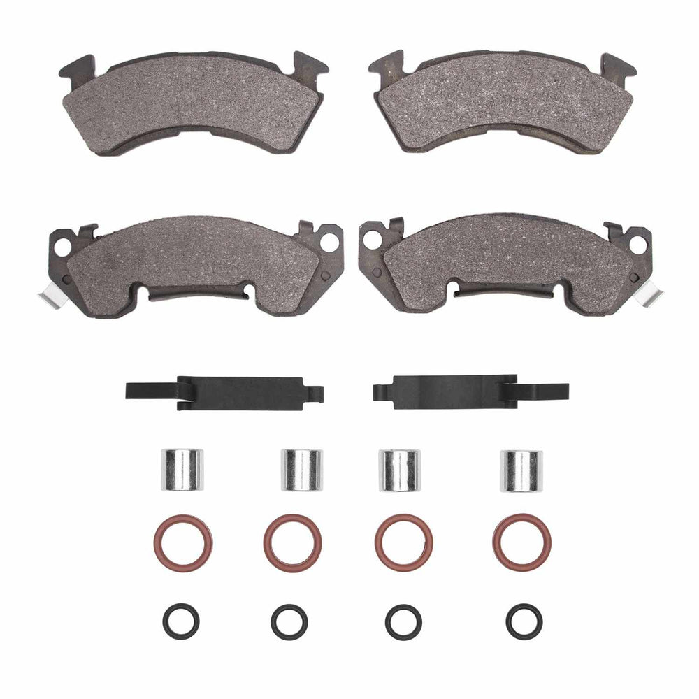 R1 94-96 Chevrolet Caprice Front Ceramic Brake Pads and Hardware Kit