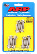 ARP SBC/GENIII LS 1/4 Flange SS Hex Header Bolt Kit