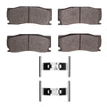 R1 08-09 Jaguar Xkr Front Semi Met Brake Pads and Hardware Kit