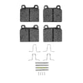 DFC 63-76 Mercedes-Benz 230S Front 5000 Advanced Low Metallic Brake Pads and Hardware Kit