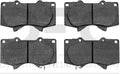 DFC 00-25 JAC Frison Front Heavy Duty Pads - Semi Metallic