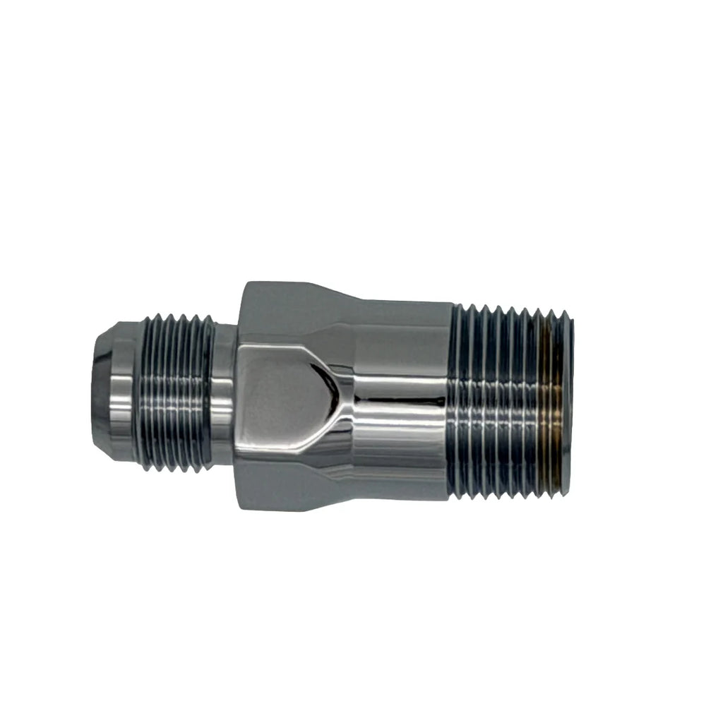#12AN TO 1IN NPT INLET CHROME