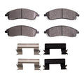 R1 04-09 Cadillac STS Front Semi Met Pads & Hardware Kit