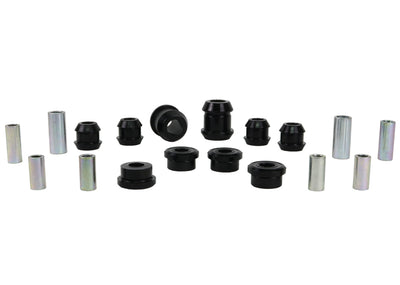 Control arm - upper and lower bushing 10 Bushings 8 Tubes Grease