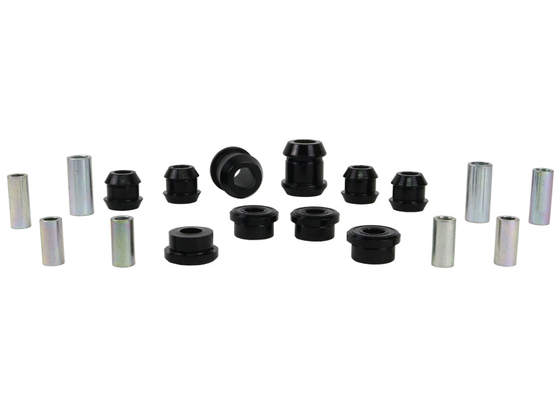 Control arm - upper and lower bushing 10 Bushings 8 Tubes Grease