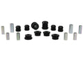 Control arm - upper and lower bushing 10 Bushings 8 Tubes Grease