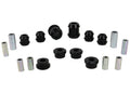 Control arm - upper and lower bushing 10 Bushings 8 Tubes Grease