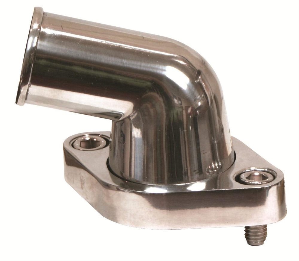 Water Neck Swivel 15 Deg Polished Alum