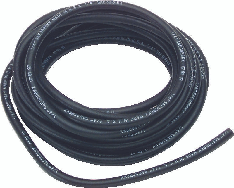 Bikers Choice 1/4 Inch X 25 Feet Neoprene Oil/Fuel Line