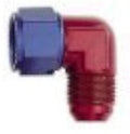 #10 90 Deg Fem Swivel to Male Flr Forged Fitting
