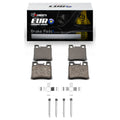 R1 87-00 Mercedes-Benz SL500 Rear Euro Ceramic Pads & Hardware Kit