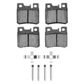 R1 87-00 Mercedes-Benz SL500 Rear Euro Ceramic Pads & Hardware Kit