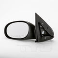 LH MIRROR OUTSIDE REAR VIEW MANUAL; BLACK DODGE NEON 0005; PLYMOUTH NEON 0001