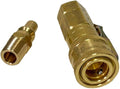 QUICK CONNECTOR KIT W/SHUTOFF 1/4IN MPF