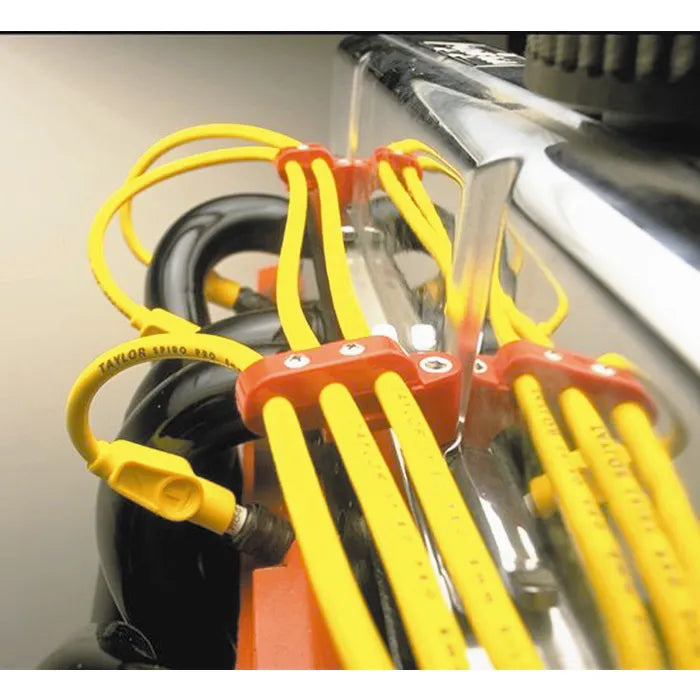10.4 Horizontal Wire Loom Kit red
