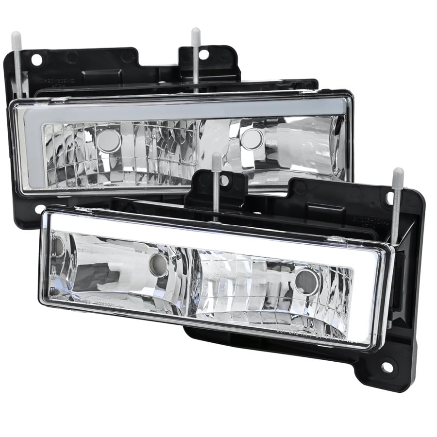 CRYSTAL HOUSING HEADLIGHTS CHROME