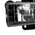CRYSTAL HOUSING HEADLIGHTS BLACK