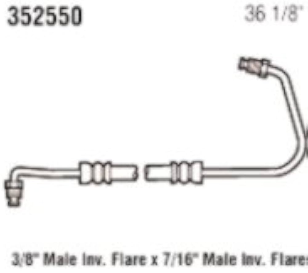 Gates Power Steering Pressure Line Hose Assembly