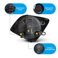 0912 TOYOTA VENZA FOG LIGHTS(CLEAR)(WIRING KIT INCLUDED)