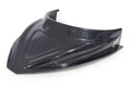 MD3 Hood Scoop 3in Tall Curved White