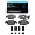 R1 05-18 Volkswagen TT Quattro (Excluding Rs) Front Ceramic Brake Pads and Hardware Kit