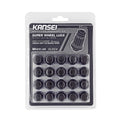 Kansei Spline Acorn Lug Nuts- Black