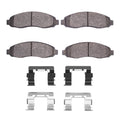 R1 2003-2004 Dodge Dakota RWD Front R1 Ceramic Pads & Hardware Kit