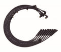 Moroso Chrysler Mopar 361/383/400/440 Str Plug End Non-HEI Unsleeved Ultra Spark Plug Wire Set - Blk