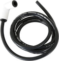 Moroso Chrysler Mopar 361/383/400/440 Str Plug End Non-HEI Unsleeved Ultra Spark Plug Wire Set - Blk