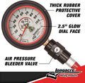 DELUXE 2 1/2 TIRE GAUGE 0100 PSI BY 1 LB.