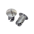 Moroso Quick Fastener - Oval Head - 7/16in x .400in - Aluminum - 10 Pack