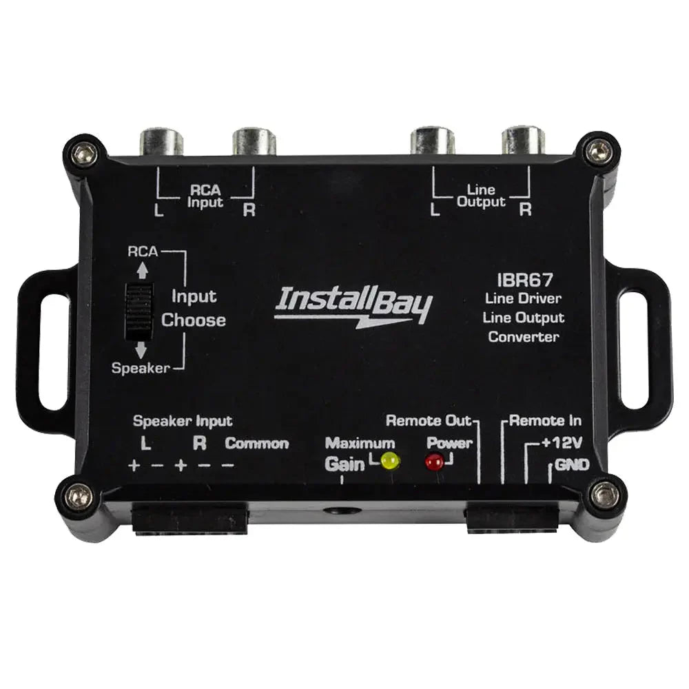 LINE DRIVER/LINE OUTPUT CONVERTER 2 CHANNEL - RETAIL PACK